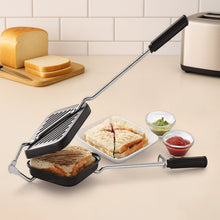 Apex Heavy Gauge Aluminium Grill Sandwich Toaster