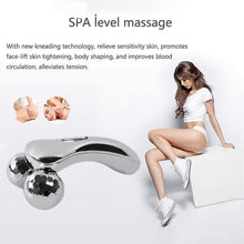 Handheld 3D Roller Face and Body Massager