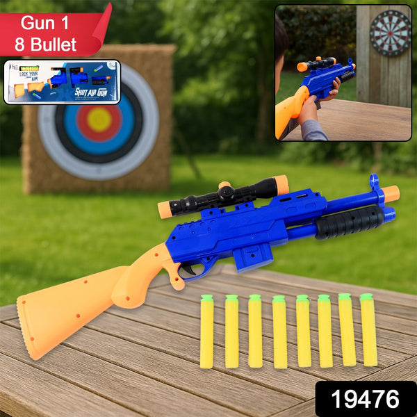 Foam Bullet Shooting Gun