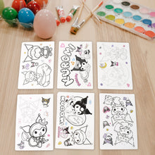 Coloring Book for Kids 6 Sheets with 6 Colorful Markers  (1 Set)