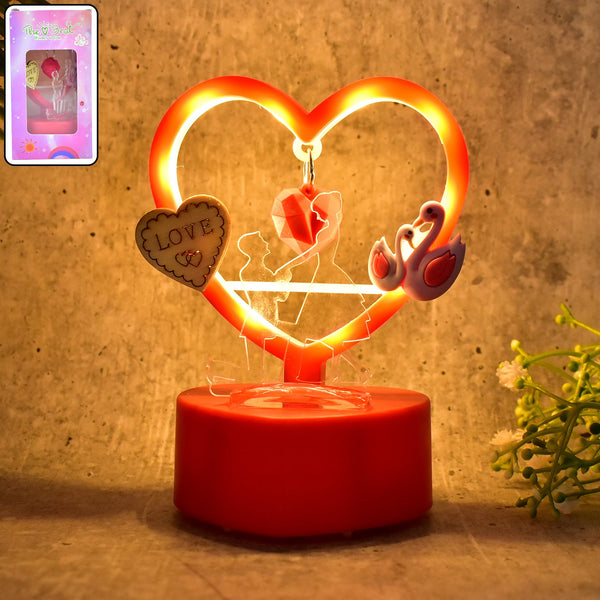Heart-Shaped Love Sculpture