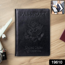 Elegant Leatherette Travel Passport Cover