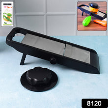 Supermom Adjustable Plastic Slicer, 1-Piece, Black / Silver